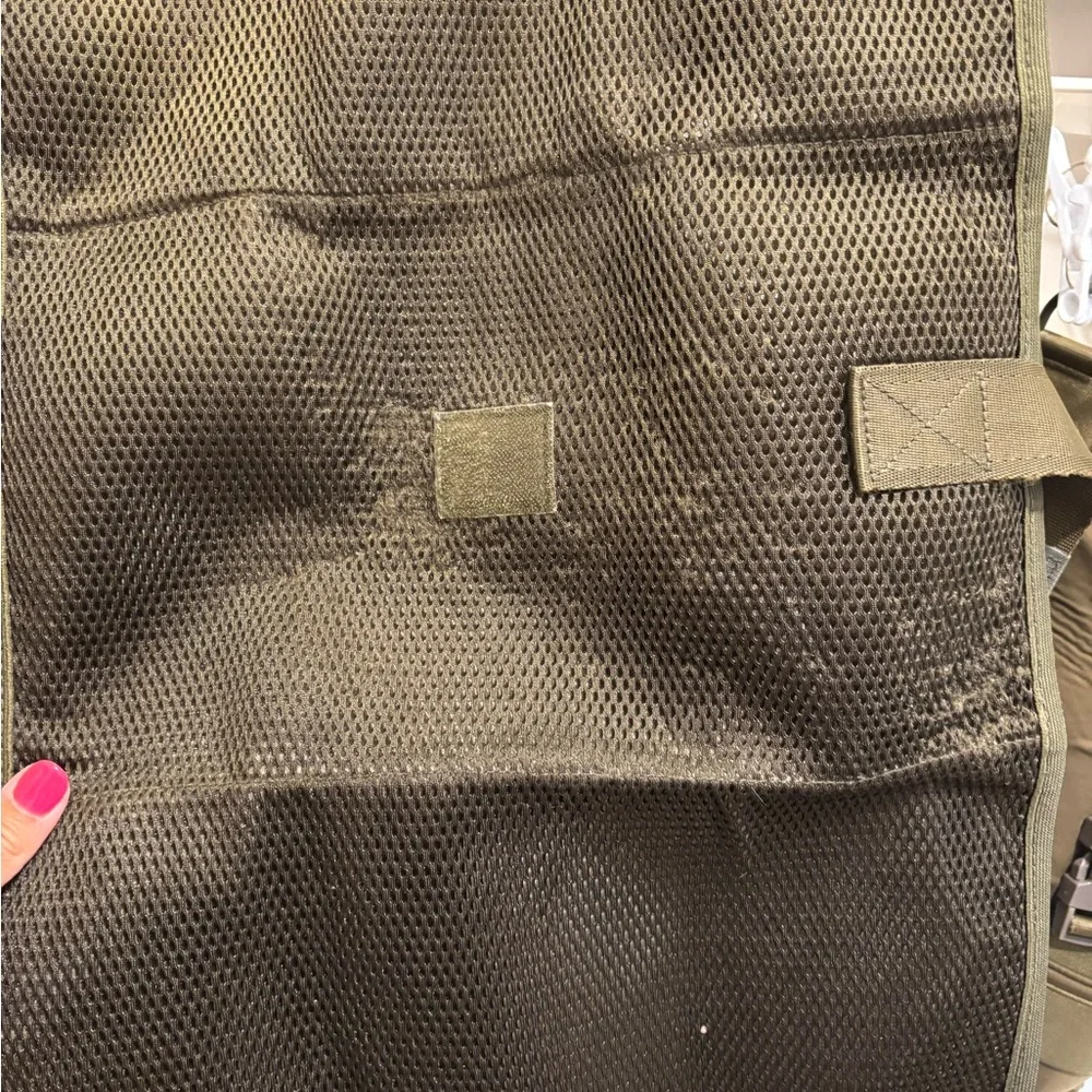 Dagne Dover Green Backpack Modern Utilitarian Design